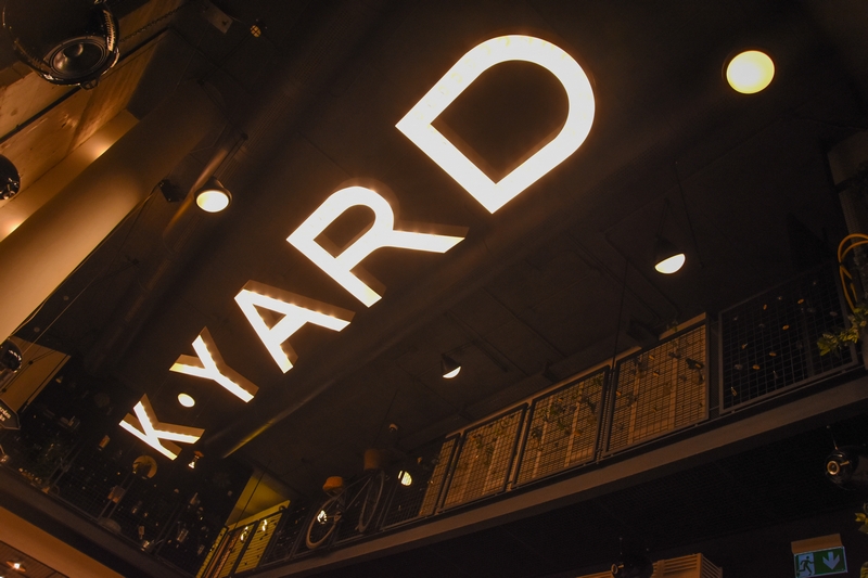 Kitchen Yard on Saturday Night